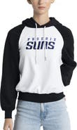 LUSSO Women's Lusso White Phoenix Suns Marlowe Tri-Blend Raglan Pullover Hoodie