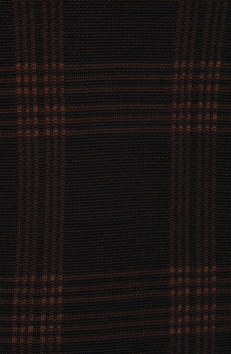 Ming Wang Check Knit Jacket, Alternate, color, 