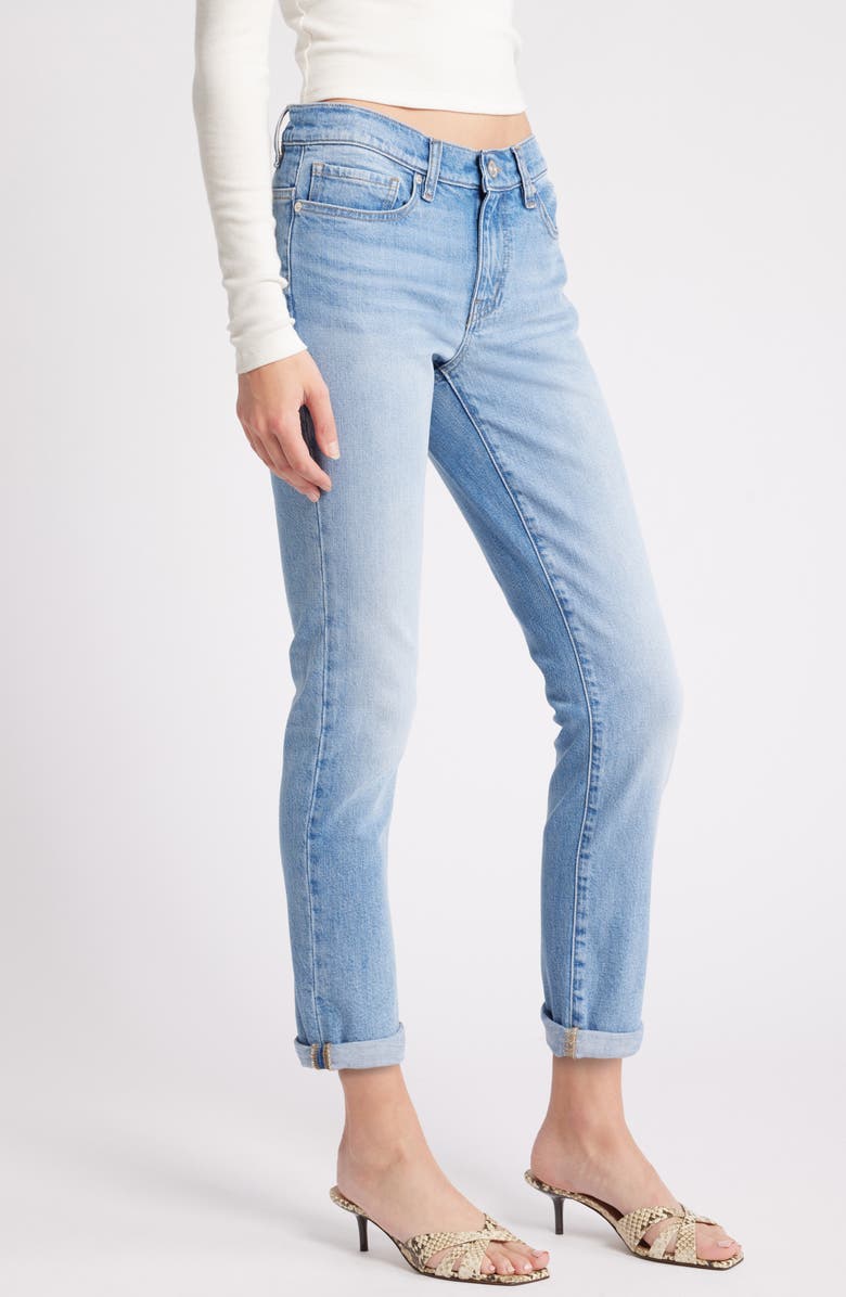 FRAME Le Garçon Straight Leg Jeans, Alternate, color,
