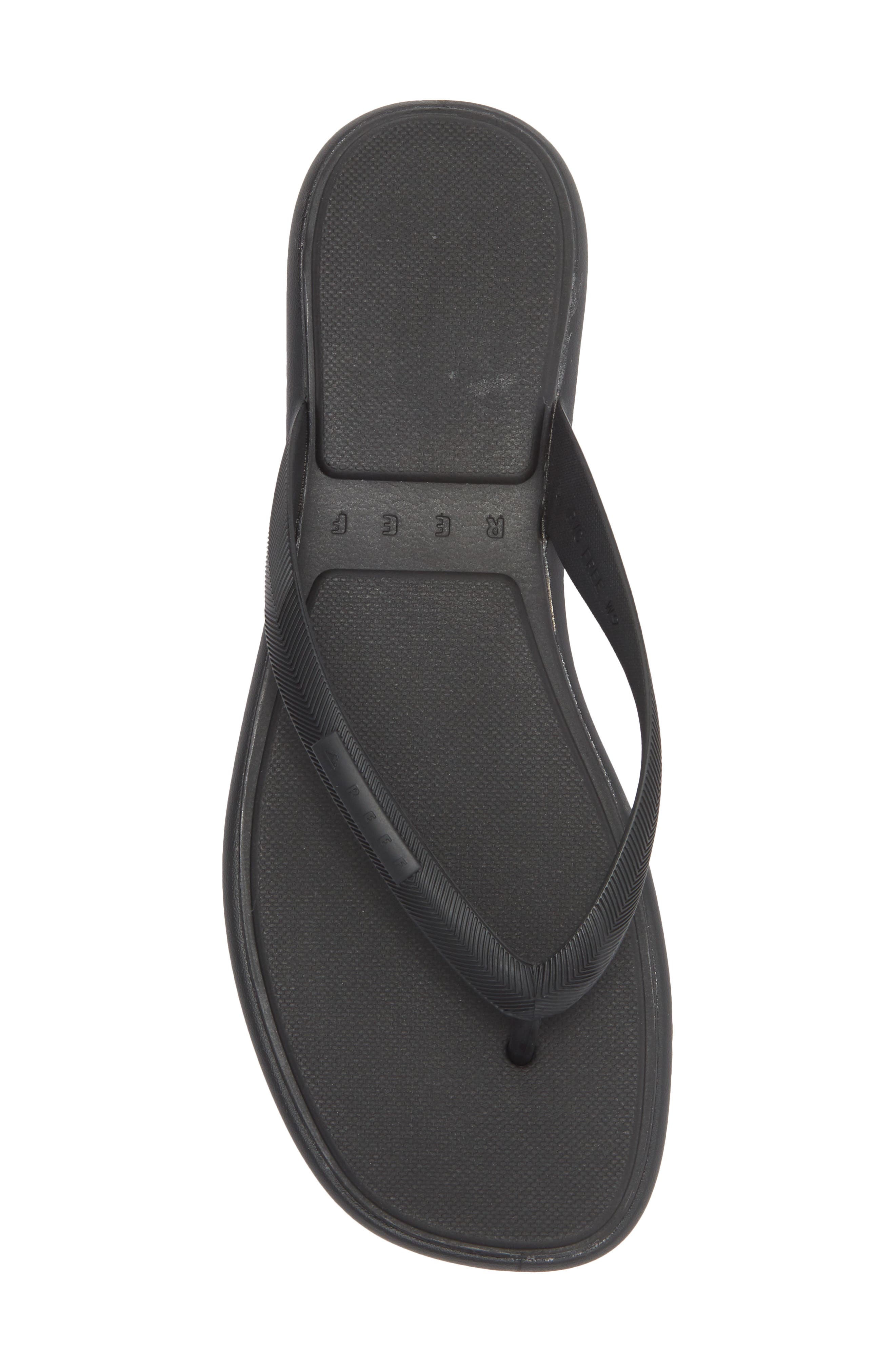 Reef Water Willow Malibu Sandals, Alternate, color, Black/ Black