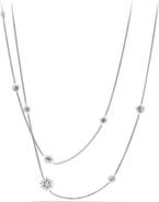 David Yurman 'Starburst' Station Necklace with Diamonds
