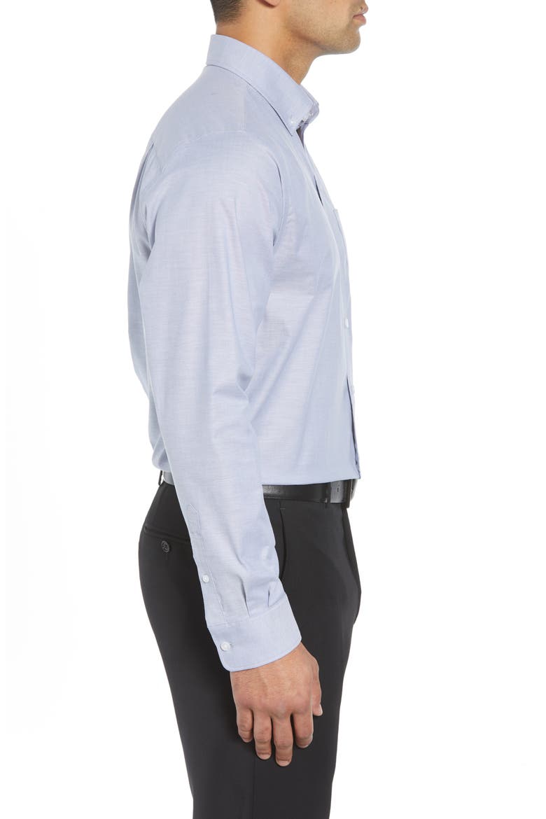 Cotton Blend Oxford Shirt, Alternate, color, LIGHT BLUE