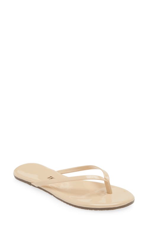 TKEES Foundations Gloss Flip Flop in Linen at Nordstrom, Size 5