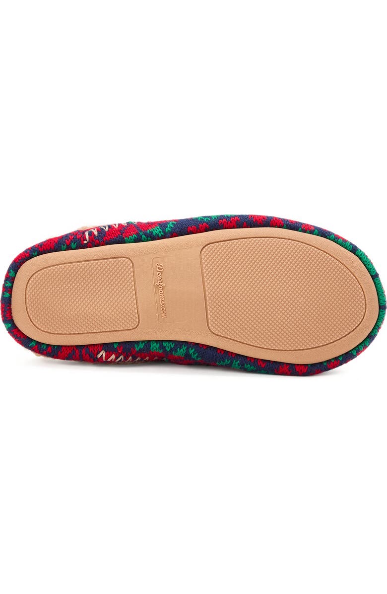 DEARFOAMS Mama Bear Clog Slipper, Alternate, color, Fairisle