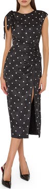 Milly Karina Printed Midi Dress