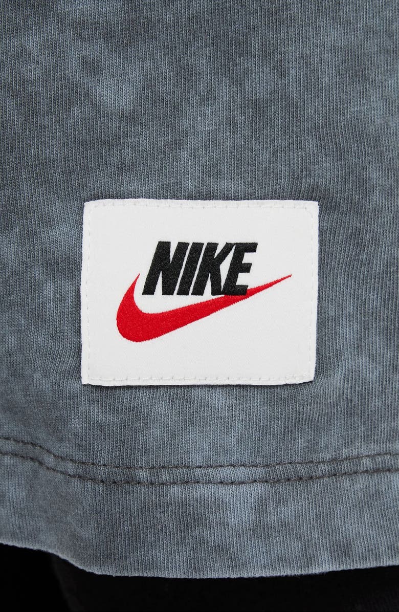 Nike Kids' Sportswear Cotton Graphic T-Shirt, Alternate, color, Anthracite