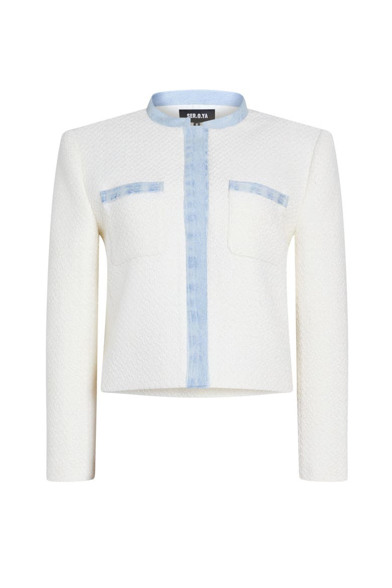 Sailor Jacket, Alternate, color, Eggshell
