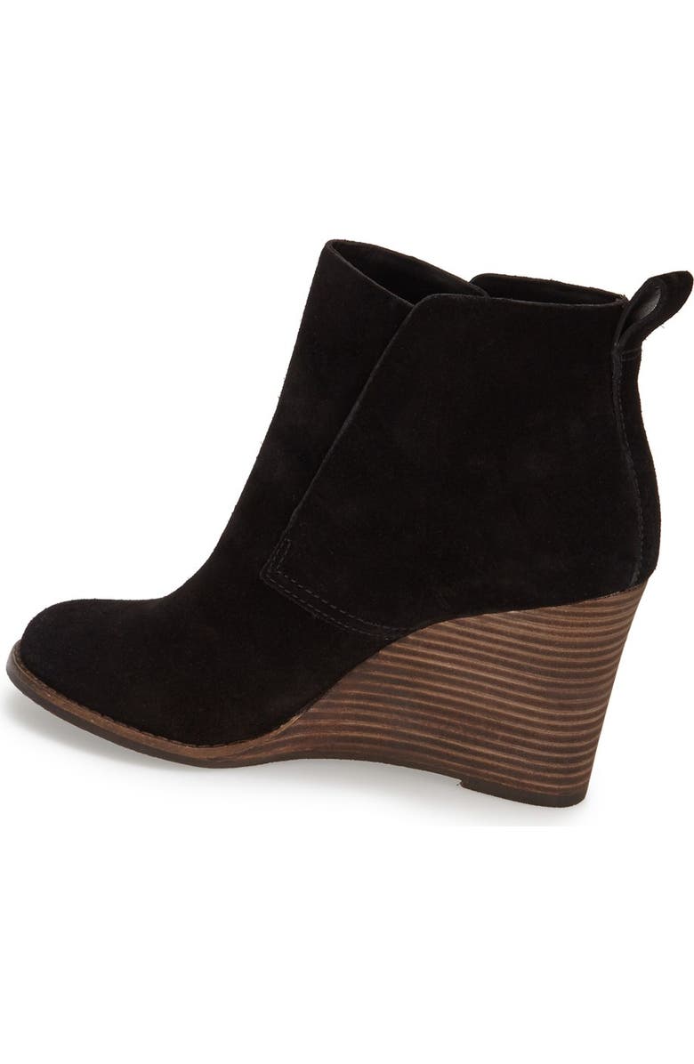 Lucky Brand 'Yoniana' Wedge Bootie, Alternate, color,