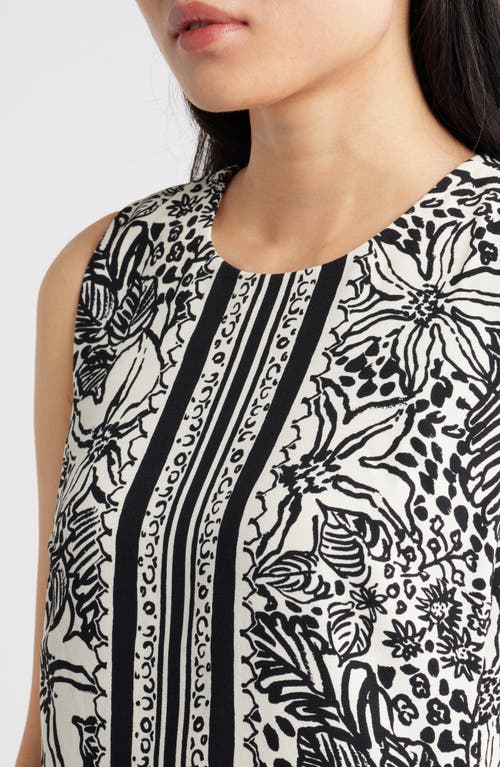 Lilly Pulitzer Edita Shift Dress In Black