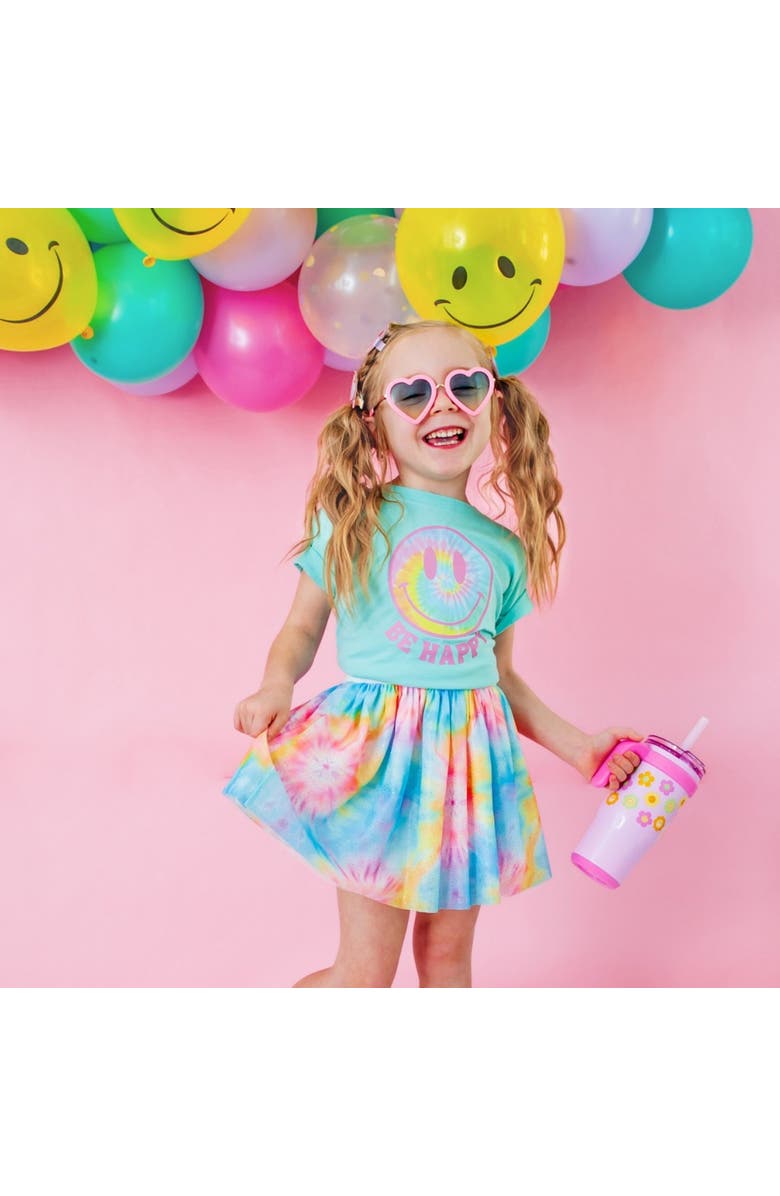 Sweet Wink Tie Dye Tutu, Alternate, color, Multicolor