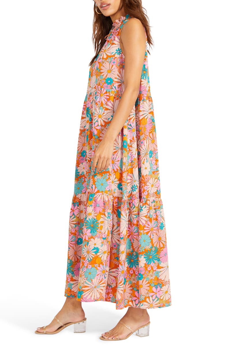 BB Dakota by Steve Madden California Soul Print Halter Dress, Alternate, color,