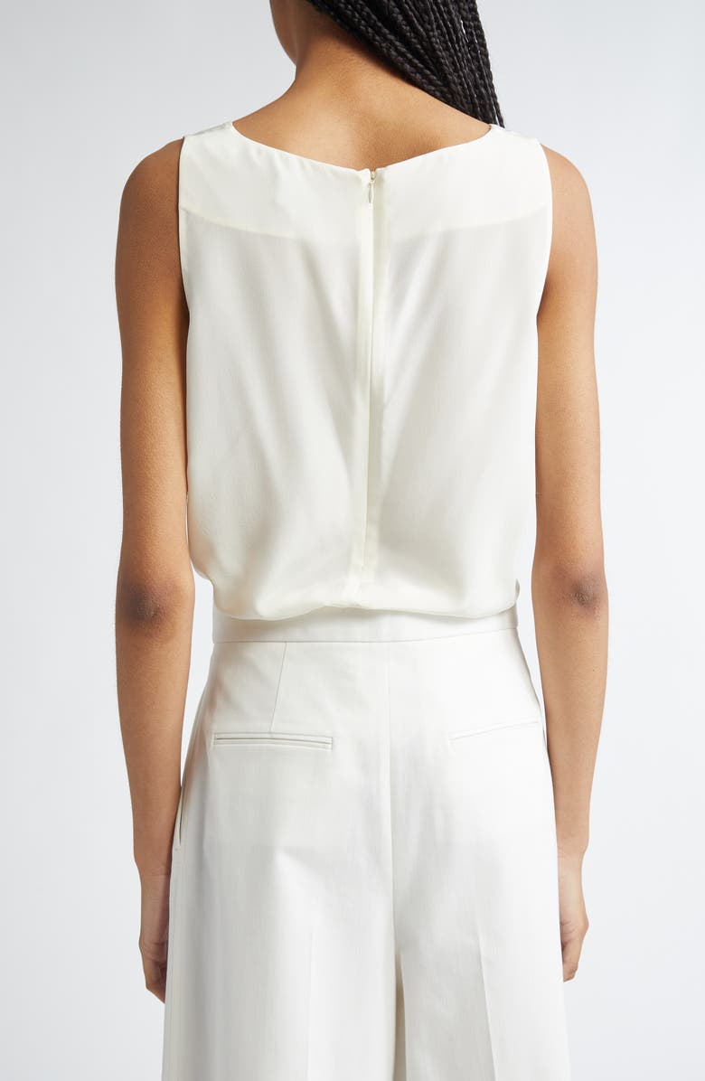 PARTOW Eliana Silk Crêpe de Chine Tank, Alternate, color, Ivory