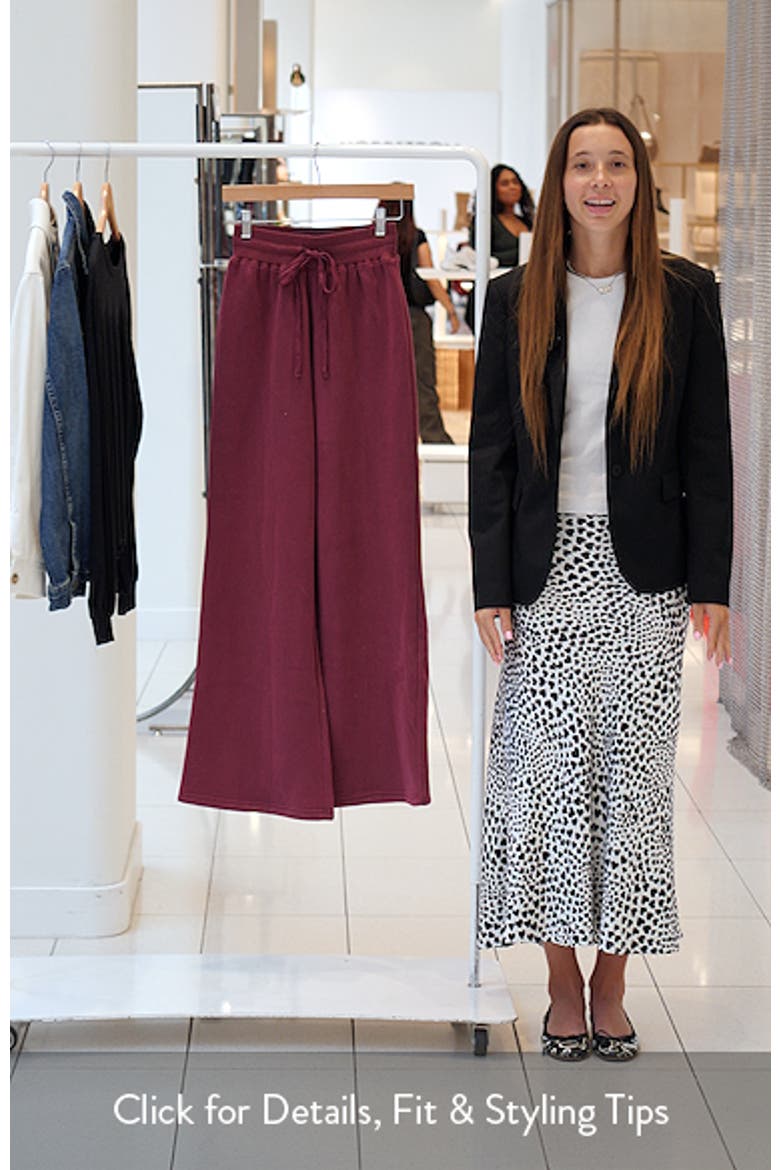 Stargirl Wide Leg Sweatpants video