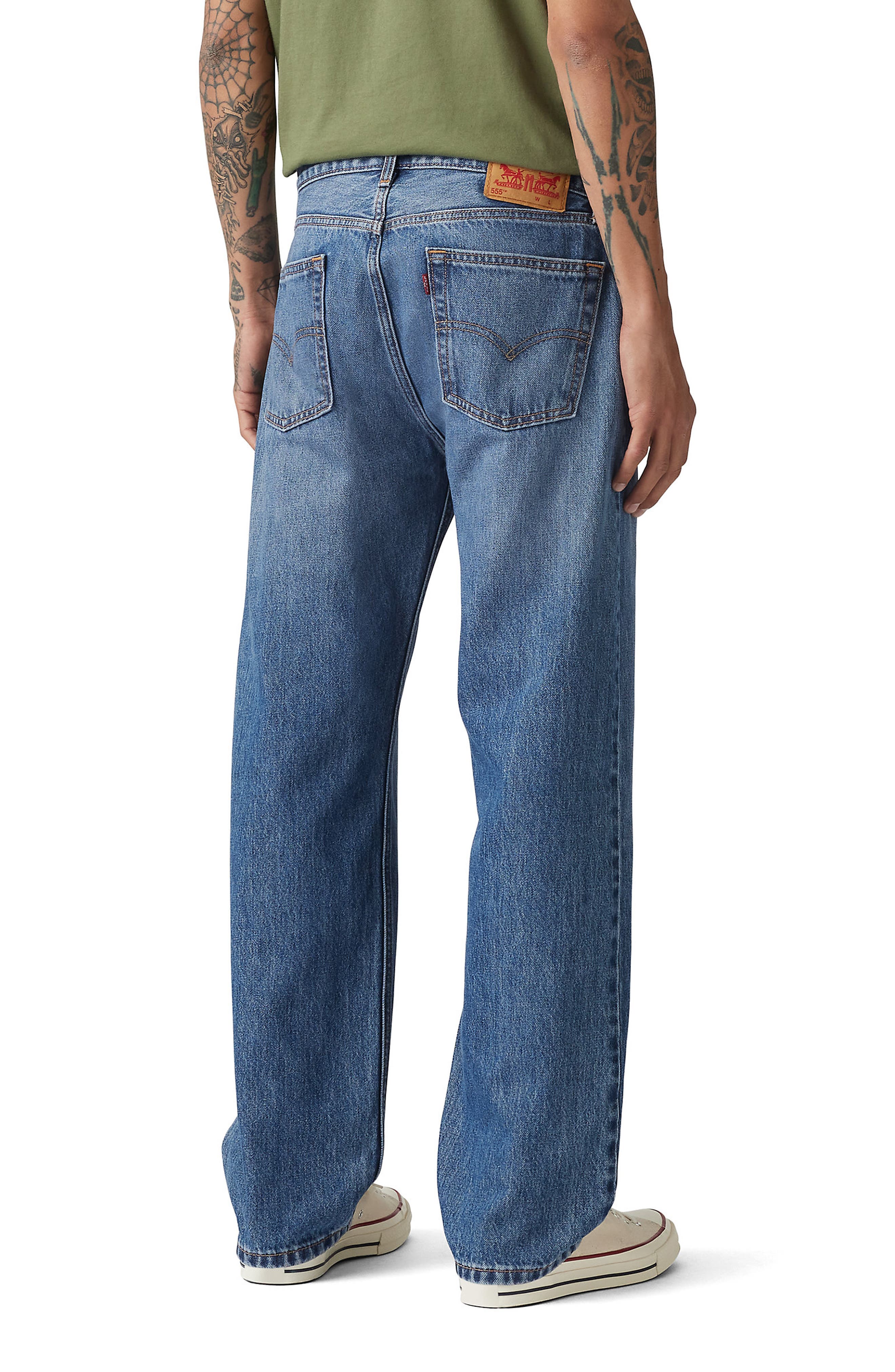 555 Relaxed Straight Leg Jeans - image 2