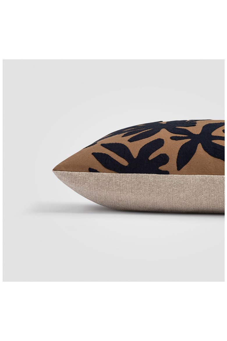 Indigo Reef Accent Pillow, Alternate, color, BROWN