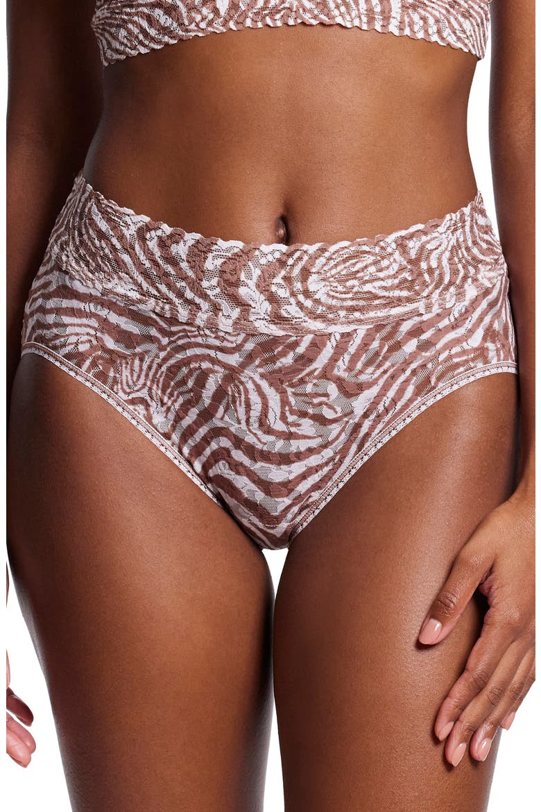 Print Lace Briefs video