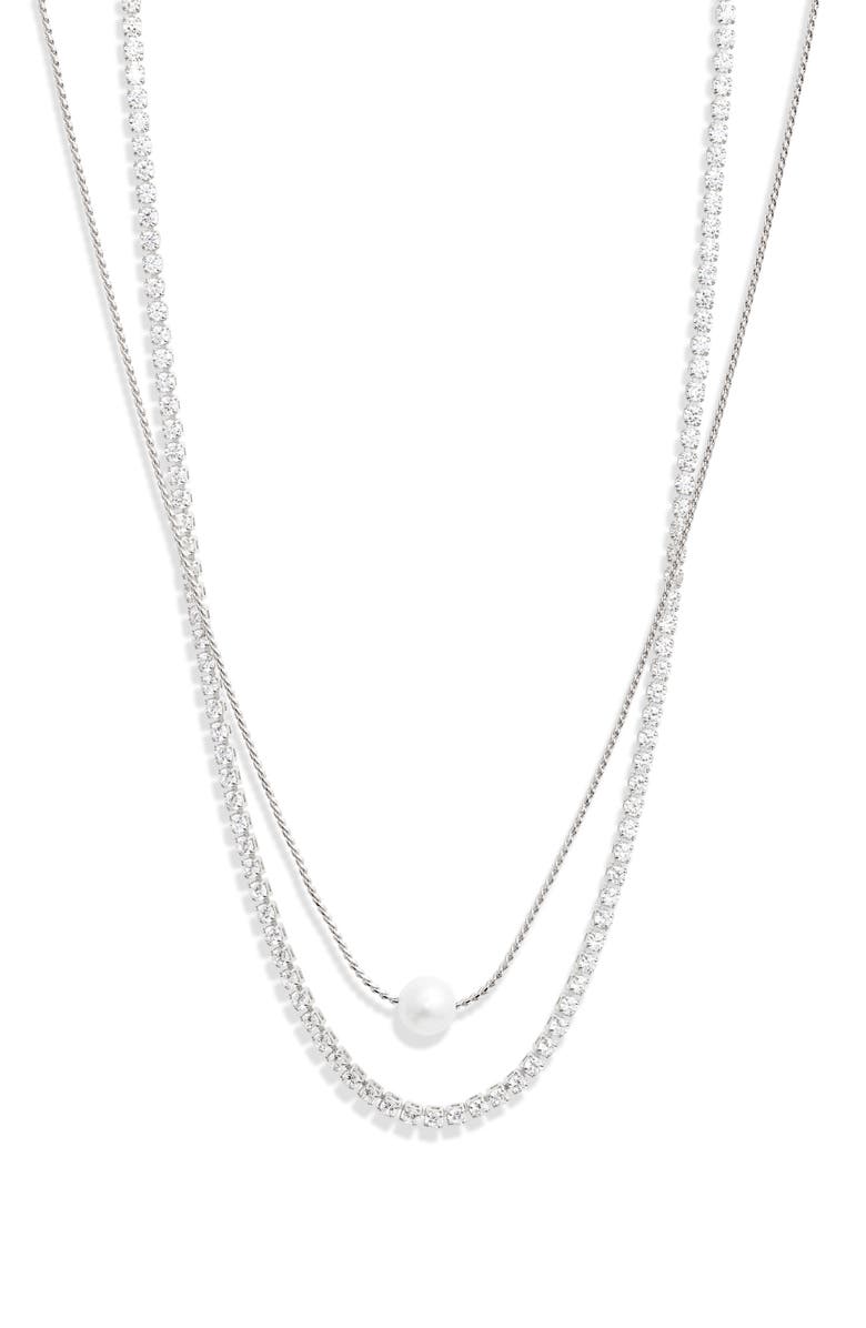 Nordstrom Set of Two Demi Fine Necklaces, Main, color,