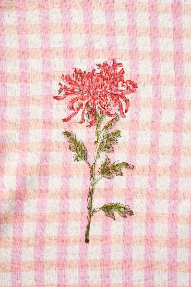 Dahlia Gingham Tablecloth, Alternate, color, 60x90