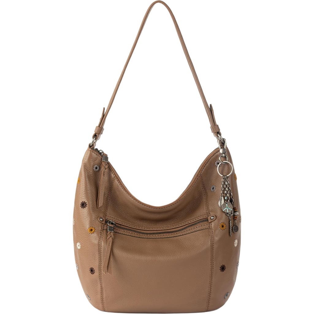 The Sak Sequoia Hobo Leather Bag In Brown