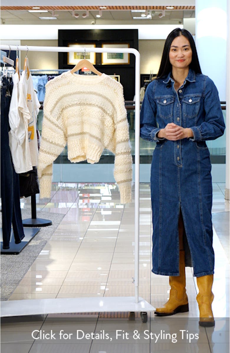 Texture Stripe Sweater, sales video thumbnail