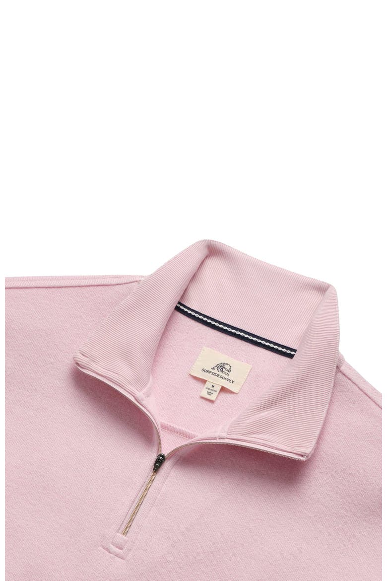 Bobby Cashmist Fleece Quarter Zip, Alternate, color, Pink Heather