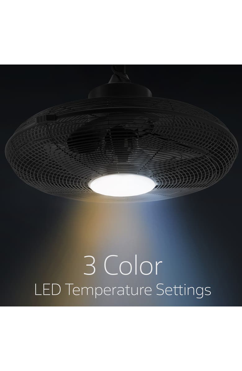 Vie Air 20 Inch 3 Speed Gazebo Outdoor Fan, Alternate, color, Black