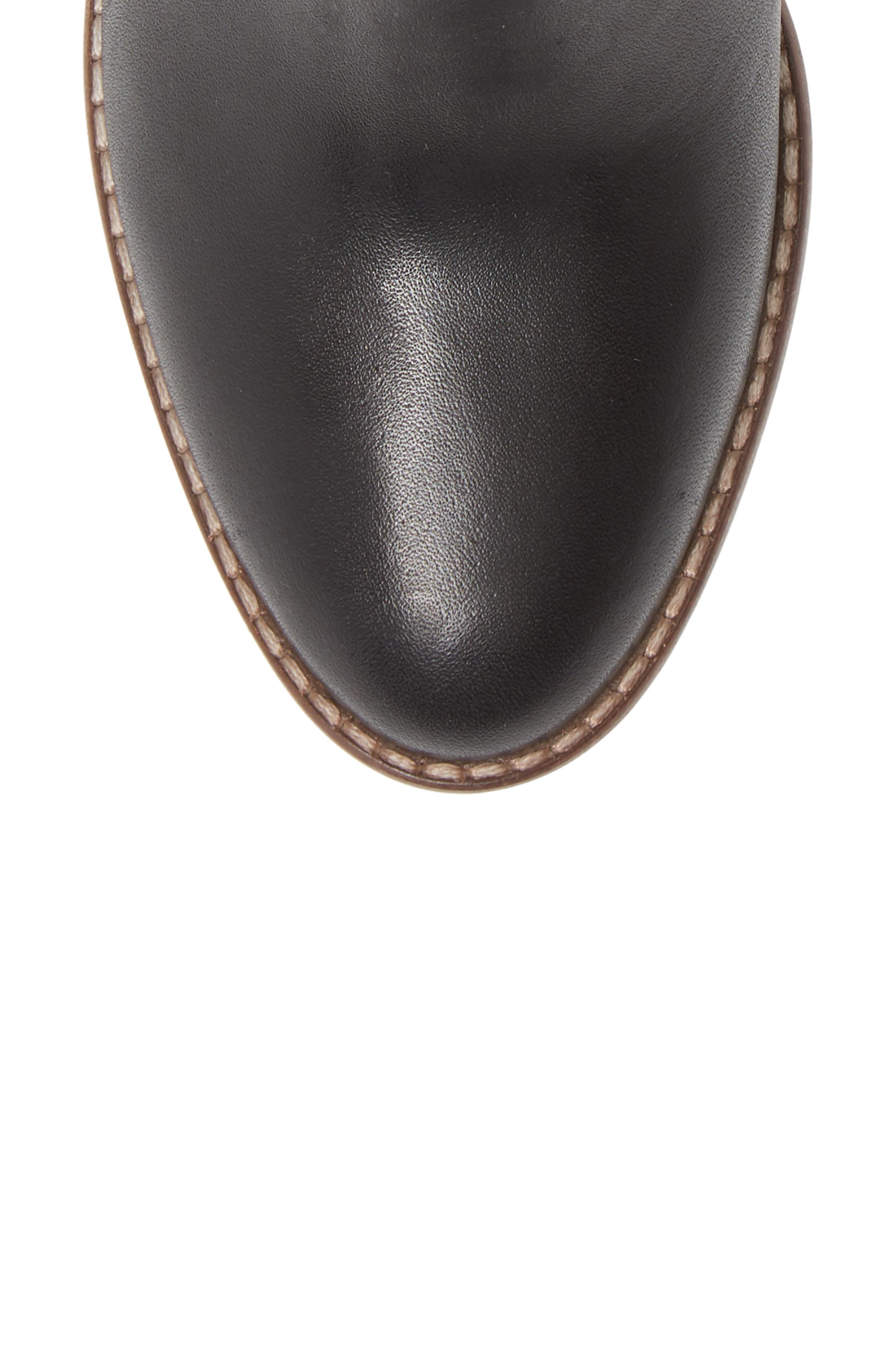 The Regan Boot, Alternate, color, TRUE BLACK LEATHER