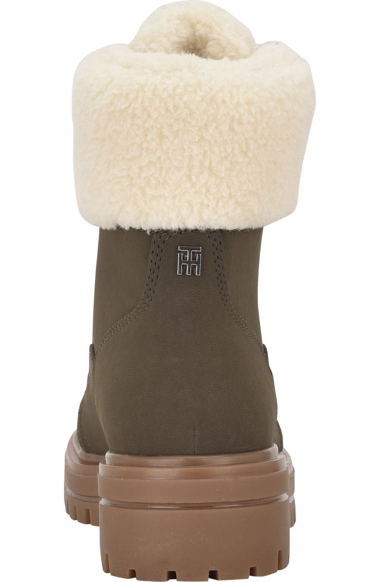 Tommy Hilfiger Faby Faux Shearling Cuff Hiker Boot, Alternate, color,
