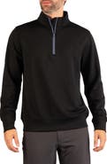 TailorByrd Liquid Lux Performance Quarter Zip Pullover