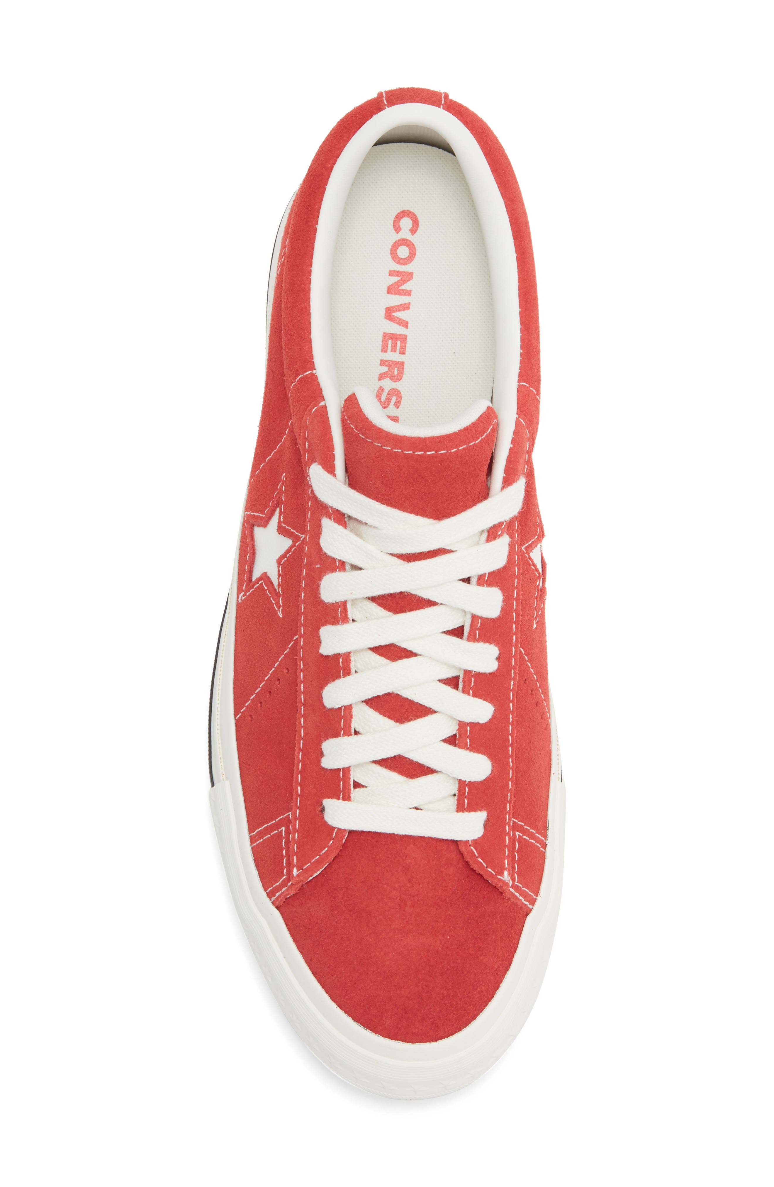 One Star 95 Sneaker, Alternate, color, RED/ VINTAGE WHITE