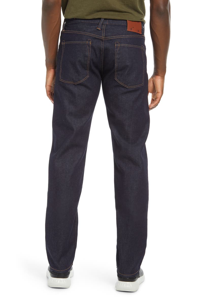 HIROSHI KATO The Hammer Straight Fit 10.5-Ounce Stretch Selvedge Baggy Jeans, Alternate, color, One Wash