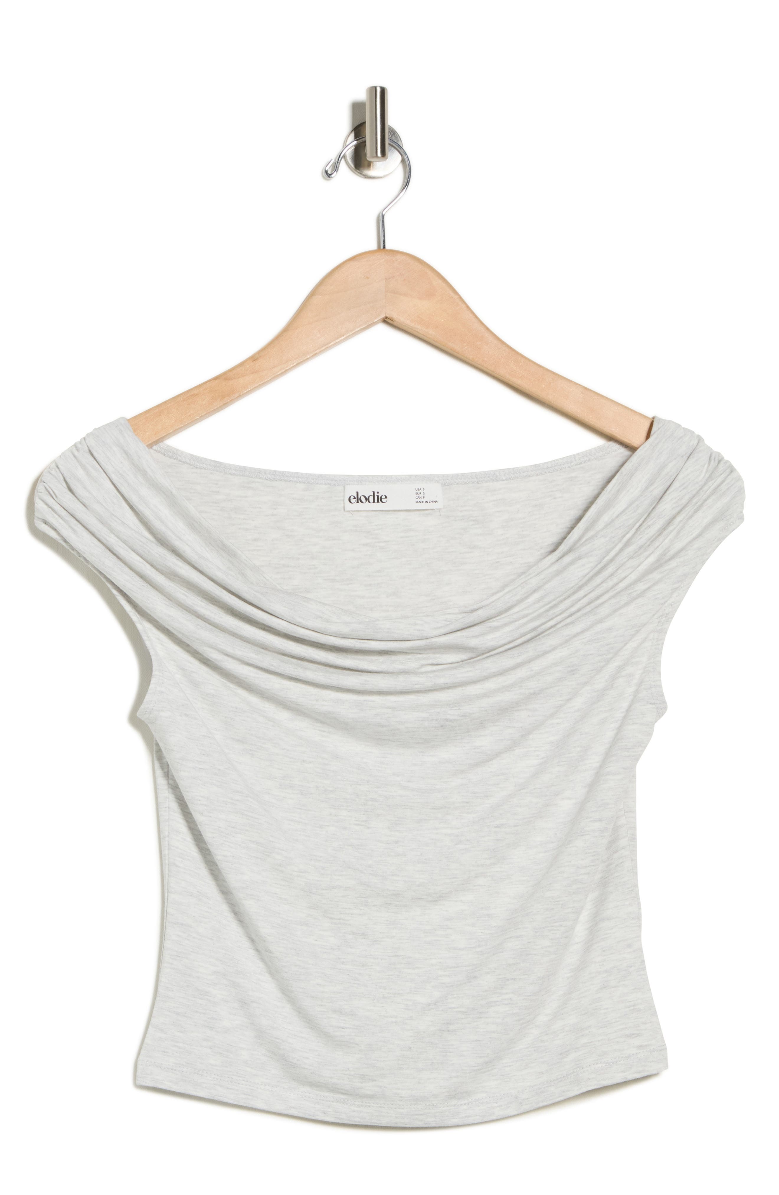 Elodie Draped Off the Shoulder Top