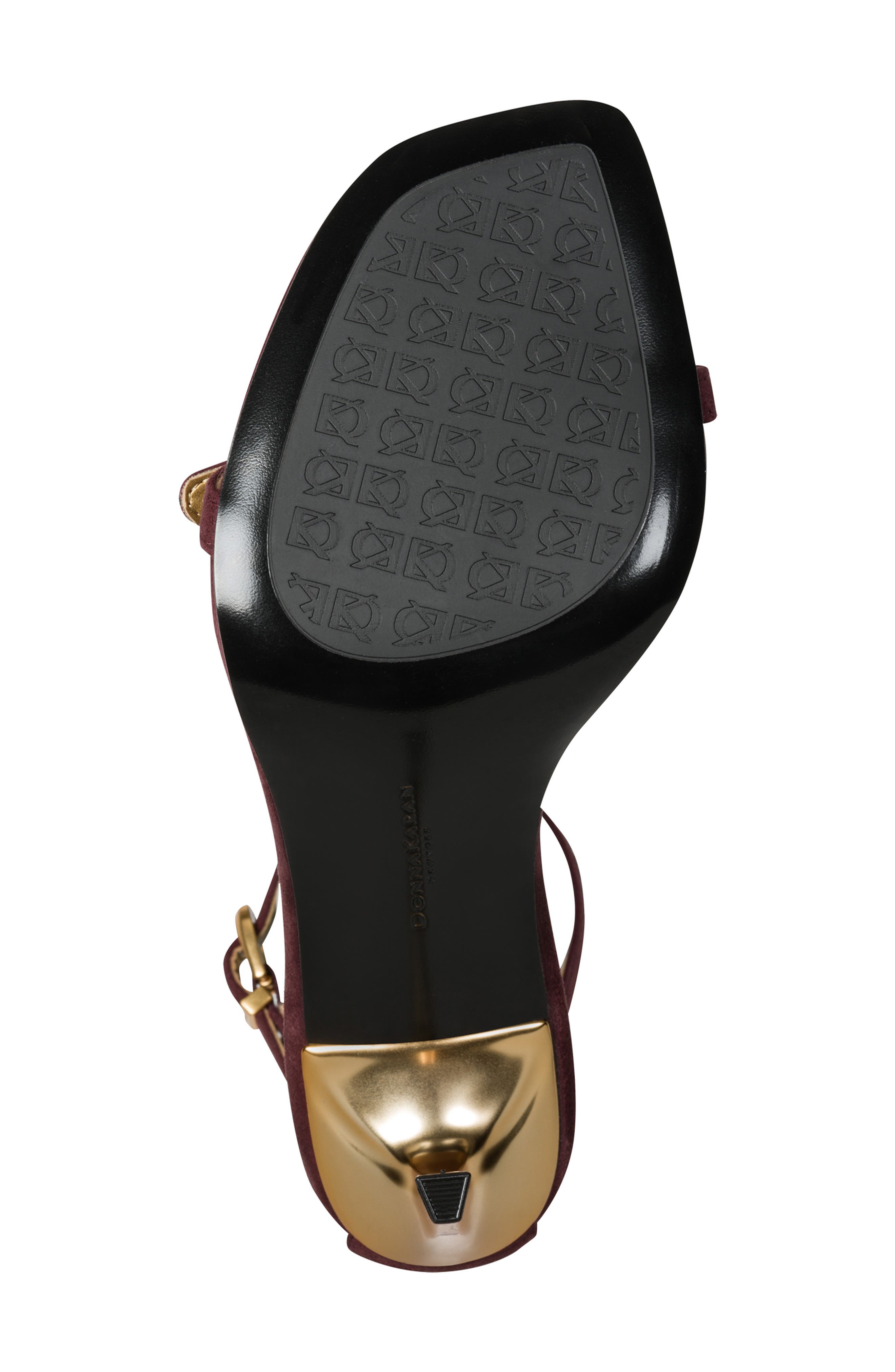 Pryce Ankle Strap Sandal, Alternate, color, BLACK CHERRY