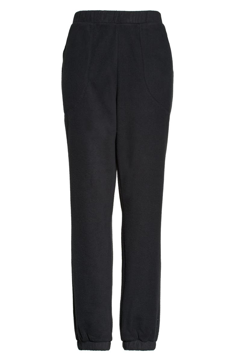 Zella Cozy Up Polar Fleece Sweatpants, Alternate, color,