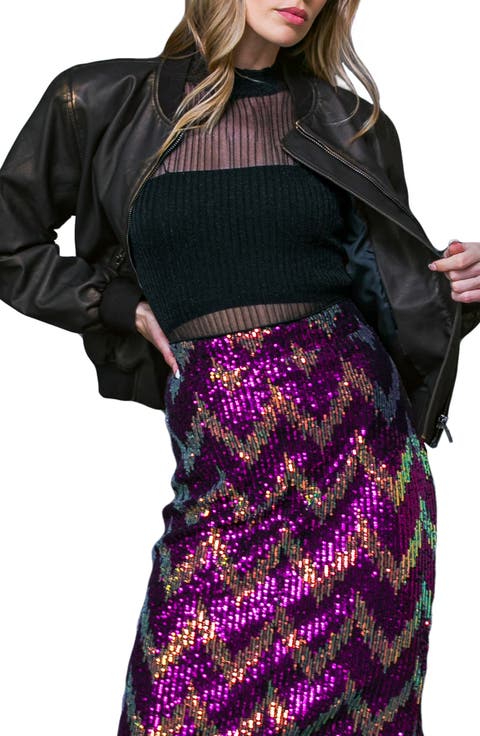 My Greatest Joy Faux Leather Bomber Jacket