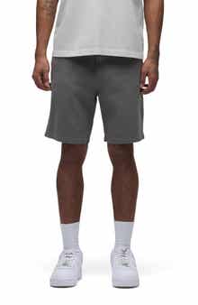 Hudson Jeans Venice Flat Front Grey Cotton Twill Chino Shorts