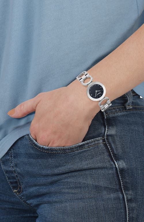 Ferragamo Gancino Stainless Steel Bracelet Watch In Stainless Steel