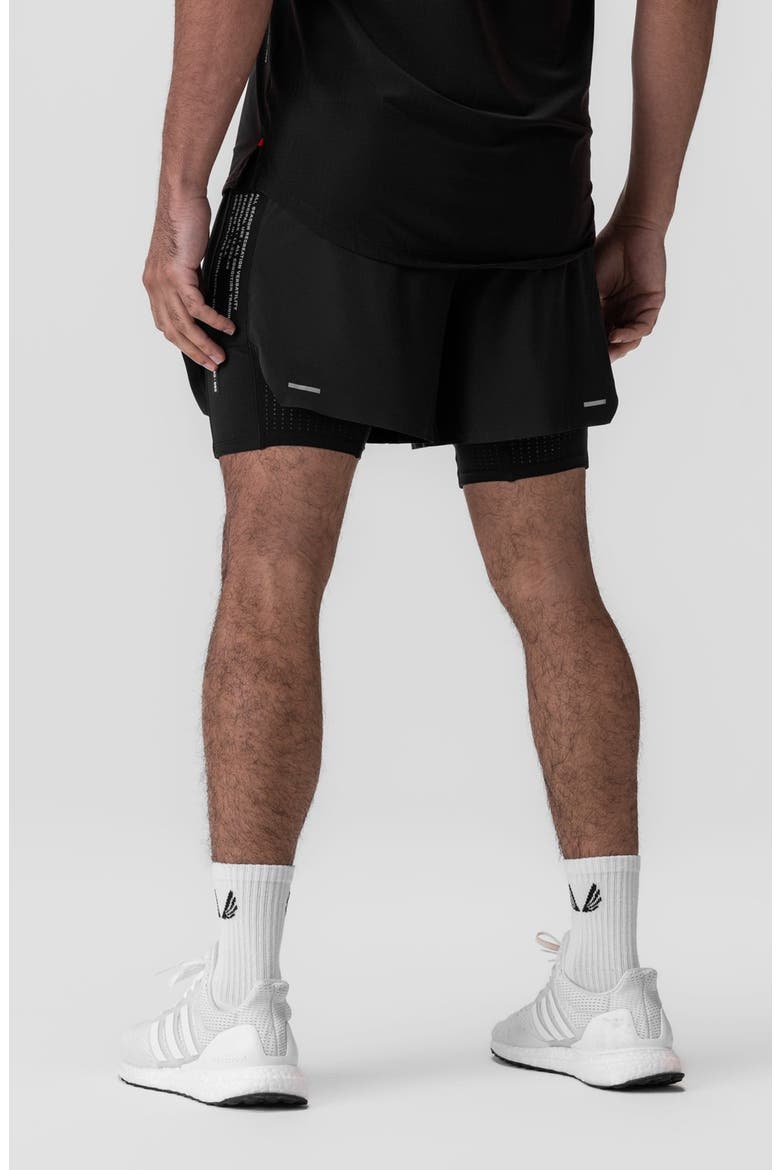 Aerotex Hybrid Liner Short, Alternate, color, Black / Black