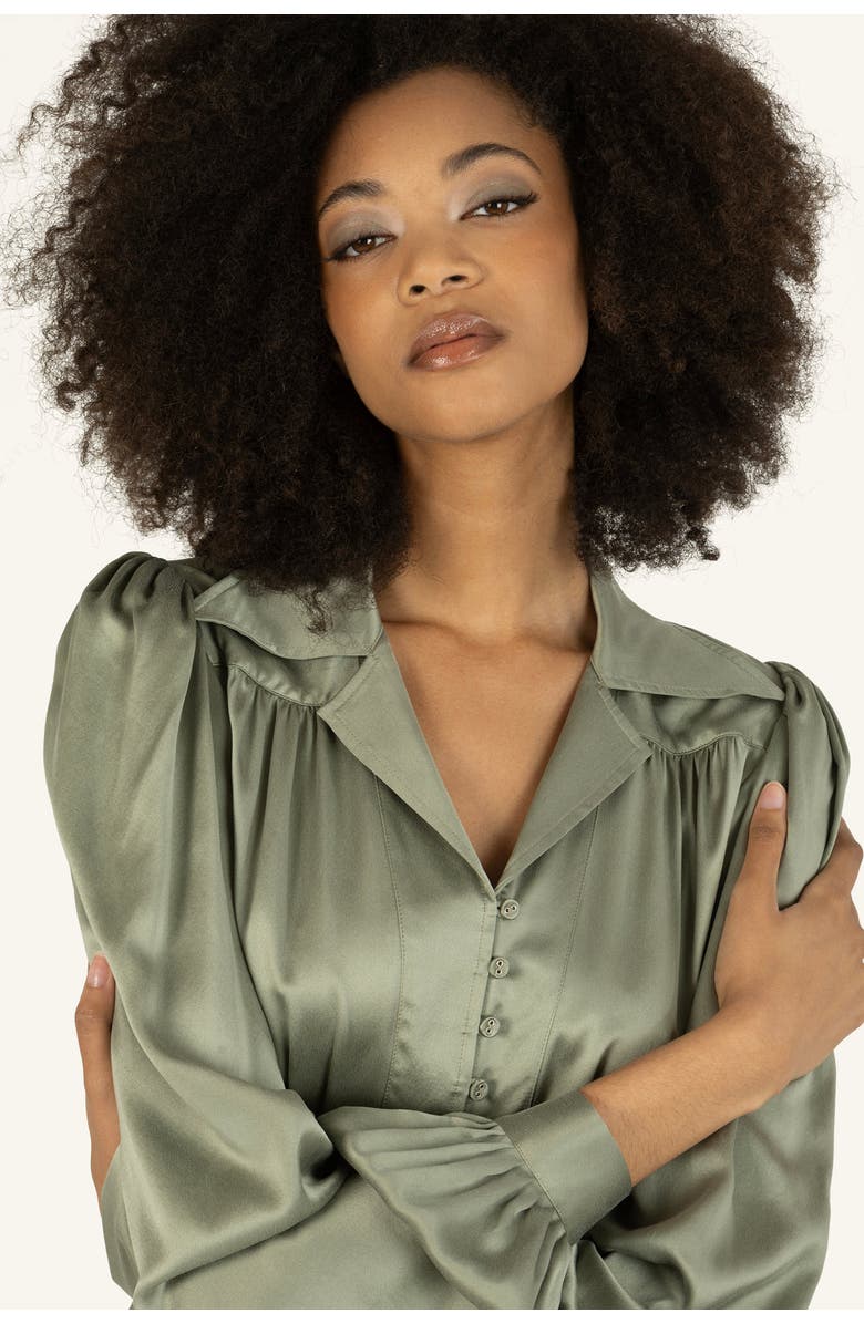 SECRET MISSION Polly Dress, Alternate, color, Lauren Green