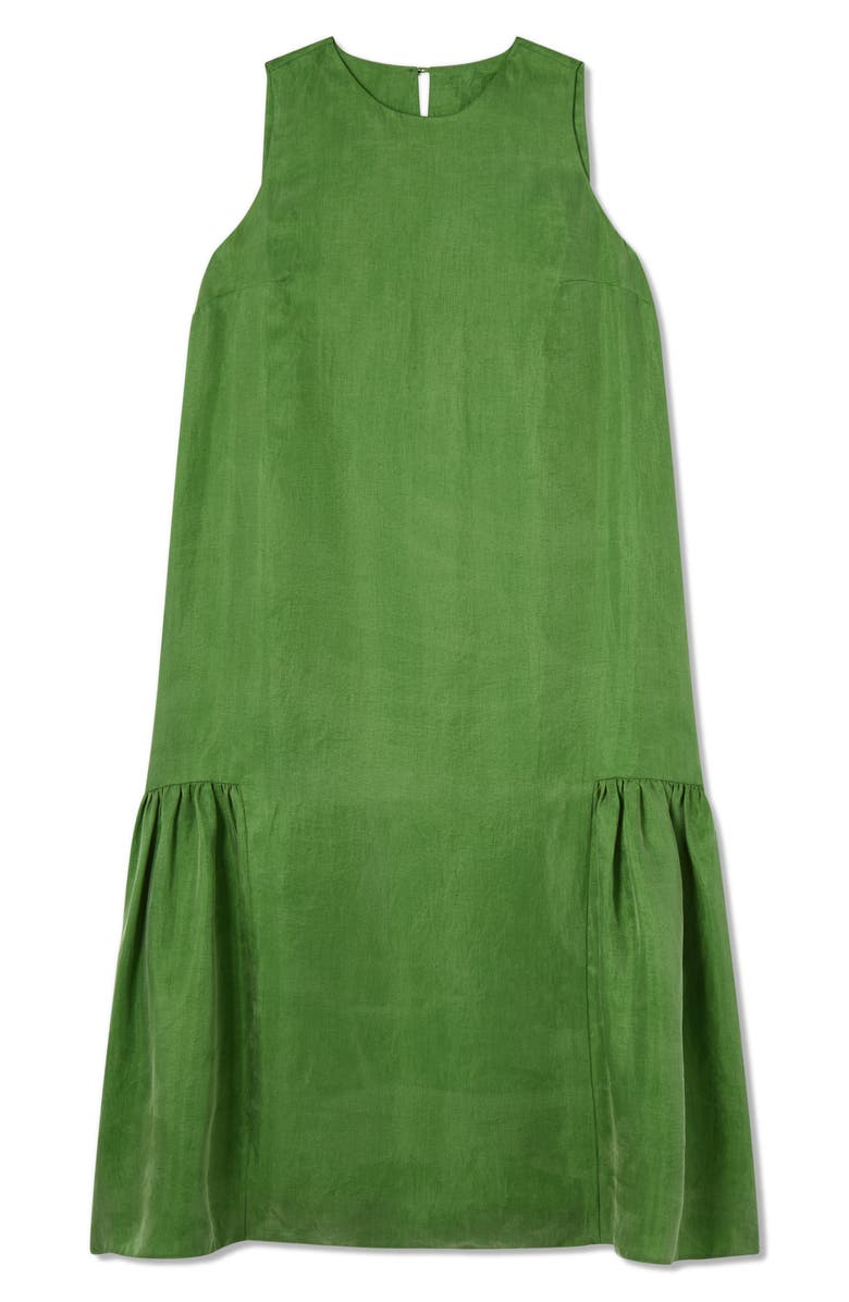 LK Bennett Alma Sleeveless Midi Dress, Alternate, color, Green