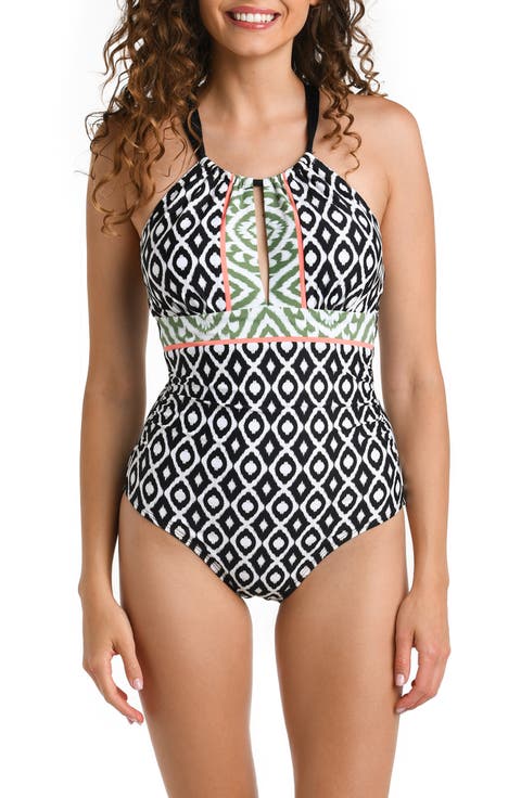 Keyhole One-Piece Swimsuit