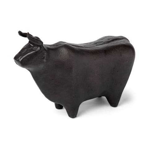 Taurus II Aluminum Bull Decorative Object