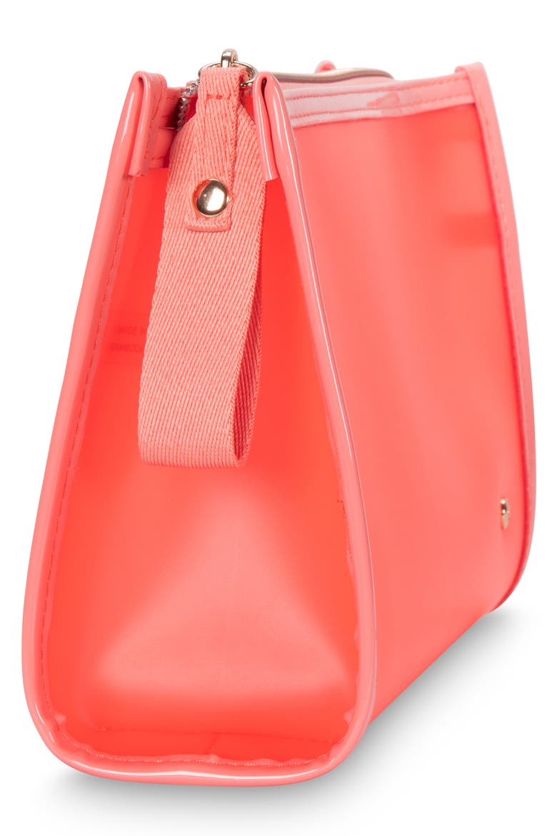 Medium Zip Cosmetic, Alternate, color, PINK