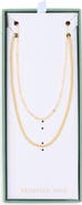 ARGENTO VIVO Layered Rope Chain Necklace