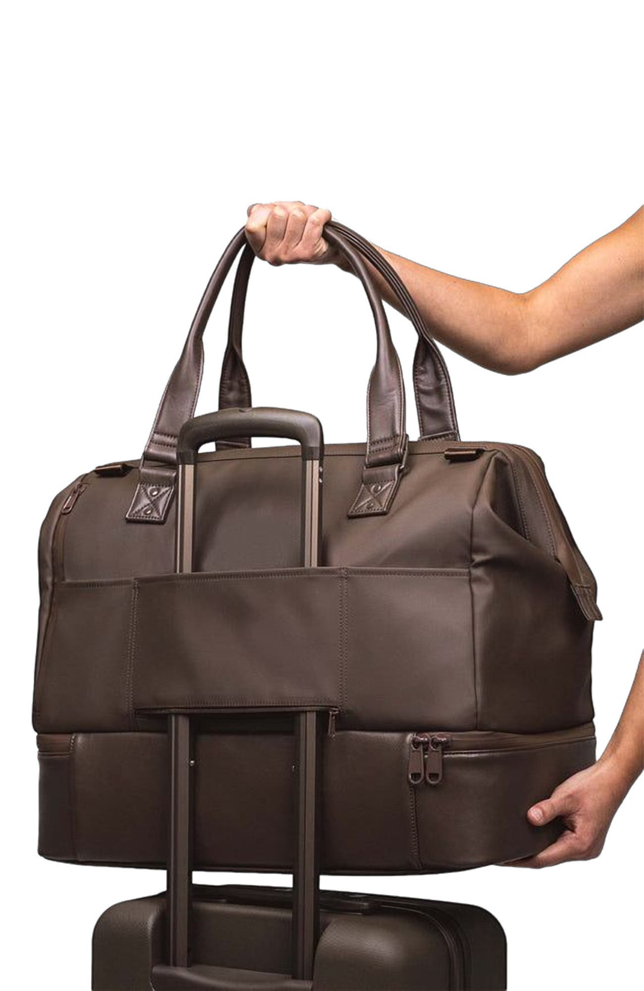 Cascade Weekender, Alternate, color, Chocolate