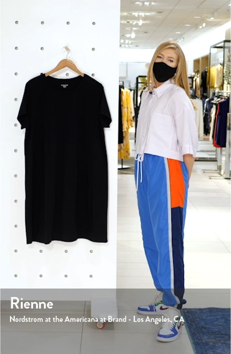 Organic Cotton Jersey Shift Dress, sales video thumbnail