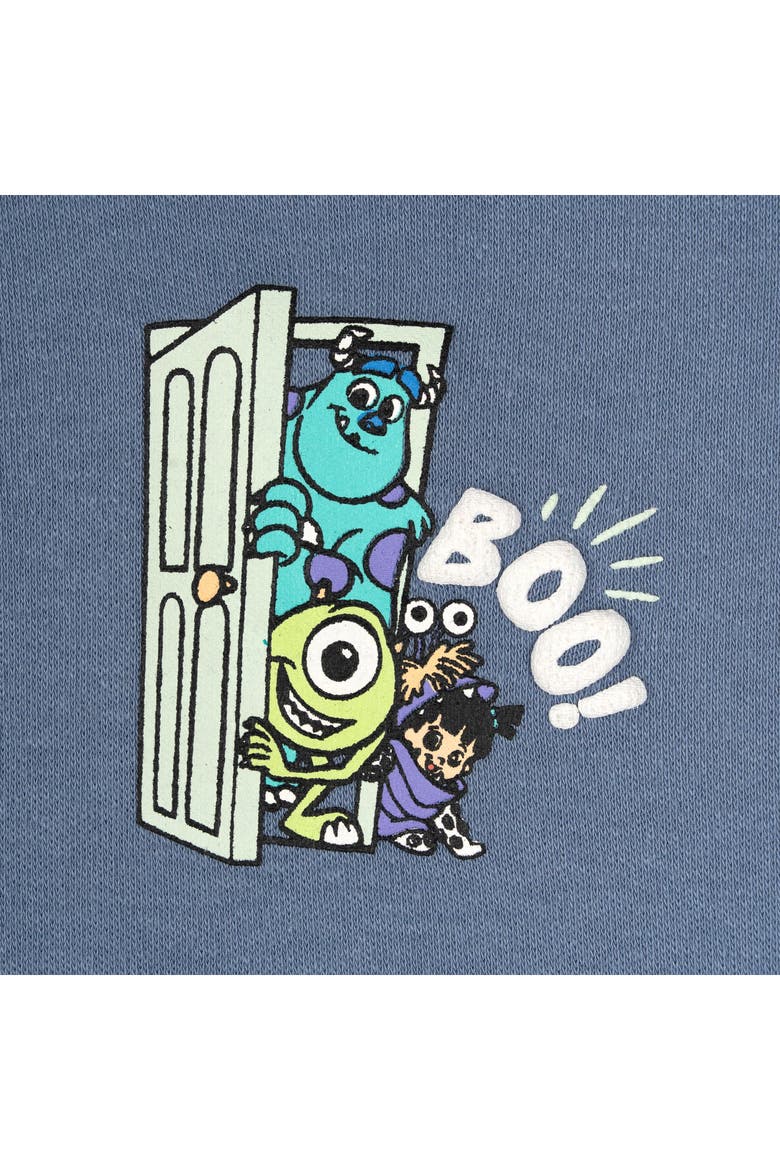 Pixar Boys' 3-pack Short Sleeve Bodysuits (baby), Alternate, color, Mint Blue Monsters Inc