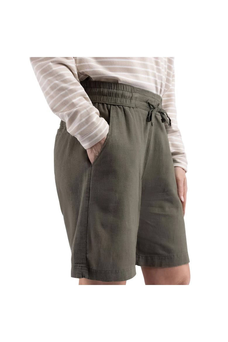 Reenie Casual Shorts, Alternate, color, Herb