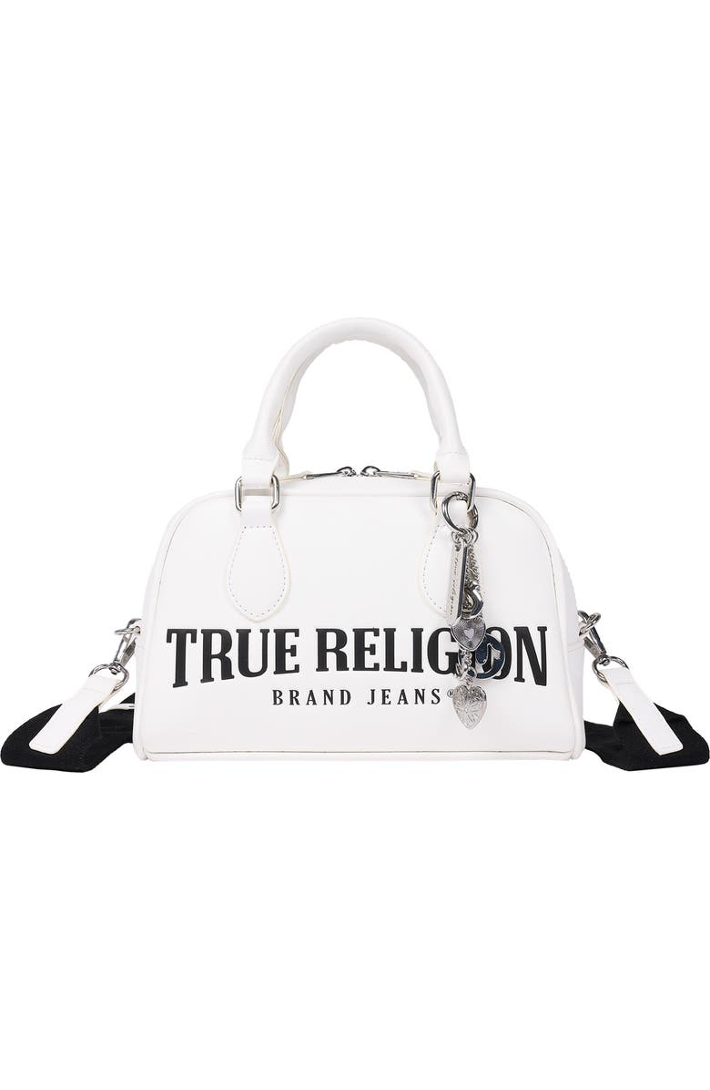 True Religion Bombe Logo Satchel, Main, color,