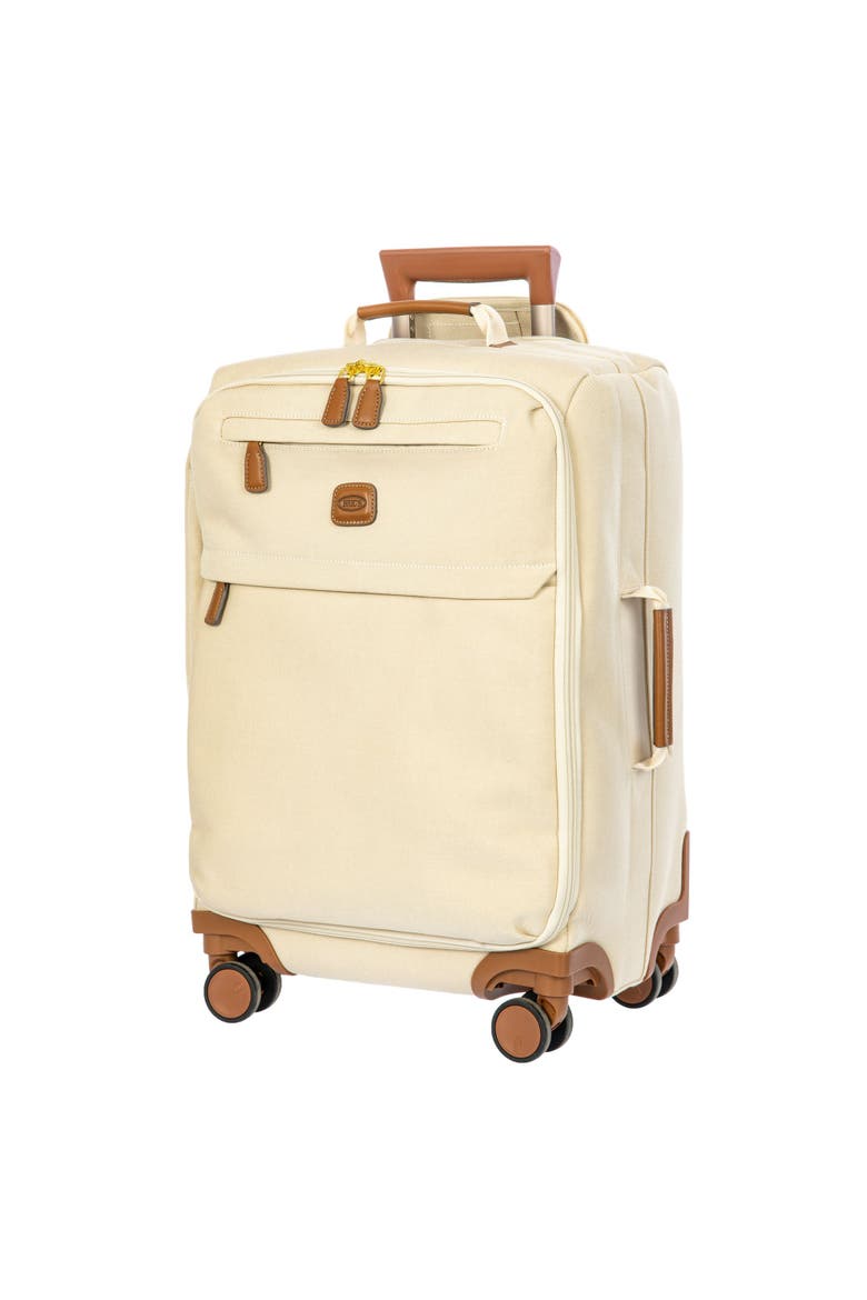 Volterra 21" Carry On Spinner & 18" Boarding Duffle 2 Piece Luggage Set, Alternate, color, Capuccino